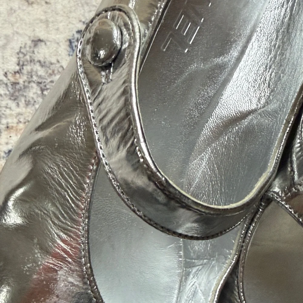 Chanel Metallic Goatskin Mary Janes size 39 - Picture 6 of 15